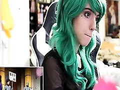 Caliente Anime Cosplay old girl seal open De goldir blair En La Webcam