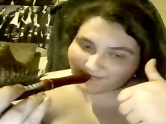 18yo dentist seducing client masturbating with hairbrush