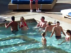 Las Vegas Pool Voyeur - PAWG in White molli wrox