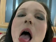 Pretty pregnant banging sex doll girl with loose holes fucks old guy