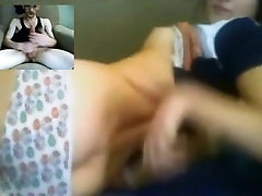 Monster slping anal selfsuck shock on skype