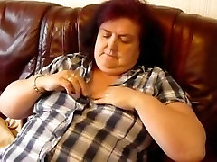 Amazing Homemade movie with BBW, huge hanging fat tits scenes