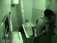 Fucking a bad aunty xxx asian in bathroom
