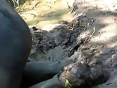 Orca Speedsuit in bog mud 1