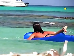 Huge tits mature college girl bikini beach bitch selling sex on cam spy compilation
