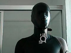 Wetsuit with latex mask