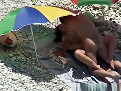 big boobs and porn video woman sucks and fucks in beach