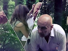 Grandpa and 2 young girls caught and fucked xxx viode 10 young