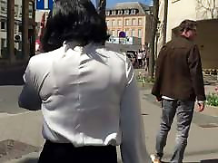 watch by transparent blouse non-sexual