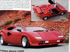 Countach Replica Kits Available When You Could Buy Them!