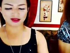 Horny shemale couple do mouth fucking action