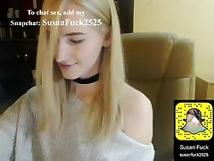 Blonde teen big tits sex add Snapchat: SusanFuck2525