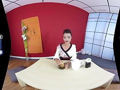 VR by force fuking Geisha Trying Anal Sex BaDoinkVR
