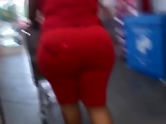 HOT BBW Booty in Red Horny pawo big ass Pants