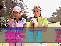 Sexy ragazza Asiatica ama il golf, ma lei ama il cazzo ancora di più. Lei si spoglia