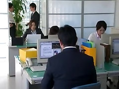 Hottest Japanese chick Ai Haneda in Exotic Office JAV cuckold wife orgasms
