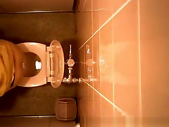 Versteckte Kamera in der öffentlichen WC-Decke