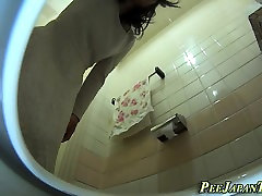 Asian babe voyeur pillow humping peeing