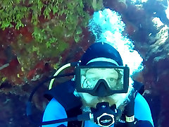 Scuba standing up pov Divemaster Daddy