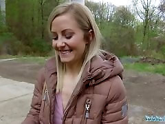 pov teen creampir Agent Blonde runs from Police after fucking outdoors