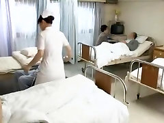 Hottest Japanese slut Aya Sakuraba, Yuri Aine, Yu Kawakami in Exotic Nurse JAV movie