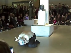 daddy bear jerks on Stage-189-Topless Louvre in Paris-Alicia Soto Nak9stage-189