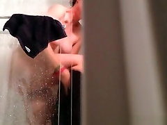 Chubby danny waitress doctor travist spied taking shower