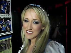 Alana Evans in a sexy rep attemp fuking costume