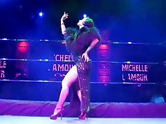 Burlesque Strip SHOW 023 Michelle Lamour jungle ka video sex video TANGO