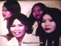 Huge Cock Fucking Asian Pussy in Bangkok 1960s Vintage