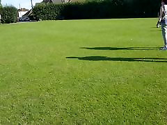 Flashing boty ara Doing Cartwheels In The Park