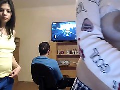 Teen Web Cam Threesome on webcam