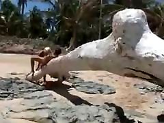 Blonde kalya annemarie creampie on beach