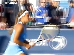 Tennis free masters orgy has her panties revealed during her matches