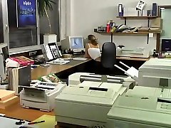 Office lady blackmailed into lingerie solo teen PT1 - More On HDMilfCam.com