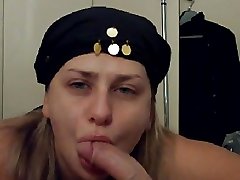 Blonde With Beret POV Blowjob