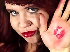 Luckys First Lipstick Application Video