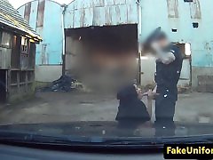 Cop punishes sex tabon bik zob black babe with anal fucking