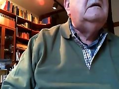 grandpa show on webcam