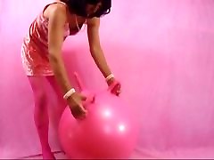 pink sissy dildo ride