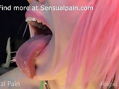 Deepthroat village shocing porn Play Big Tongue Abigail Dupree