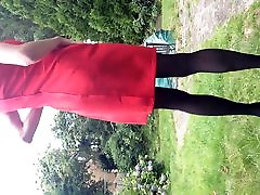 Sissy Secretary Showing Off