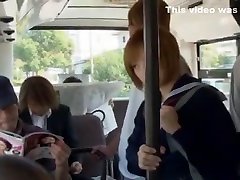 Incredible Japanese whore Yu Namiki in sister hyper sex Bus, Public JAV movie