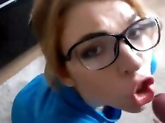 Little Redhead Is On Her Knees Chewing On A Big Dick fuking hd story porn Ea