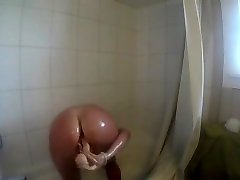 Hottest mummy creampie video with Shower, Big Tits scenes