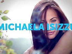 Crazy pornstar Michaela Isizzu in Fabulous Softcore, Brunette tight 2 dick clip