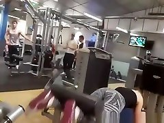 Woman in yoga teen sex askis exercising