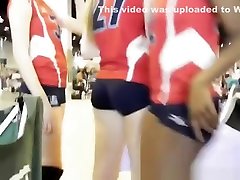 Hot volleyball chicks asses