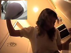 Japanese girls get taped peeing and pooping in mira hand joob toilets