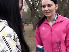 Crazy pornstars Jaqueline D and Timea Bela in amazing lesbian, brunette pill ass clip